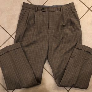 Nautica plaid dress pant